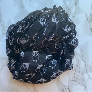 Owl Infinity Scarf